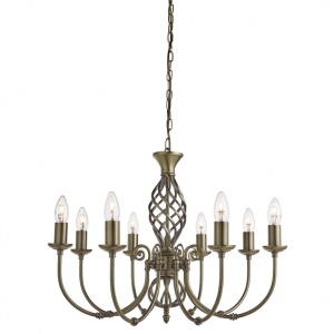 Candelabru elegant stil clasic Zanzibar alama 8L 8398-8 SRT - Img 1