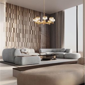 Candelabru LED design modern cu 8 brate Bion 228420 universul-luminii.ro