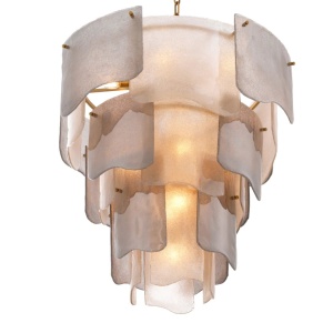 Candelabru LUX design deosebit Asinara L, sticla fumurie 143700 universul-luminii.ro