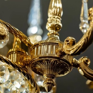 Candelabru LUX realizat manual cu cristale Scholer Empire 241090 universul-luminii.ro