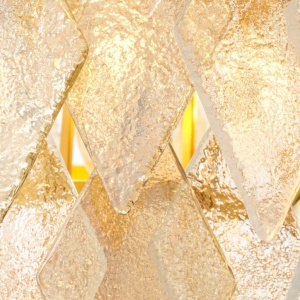 Candelabru LUX, Sticla Realizata Manual, Rhombus L 244280 universul-luminii.ro