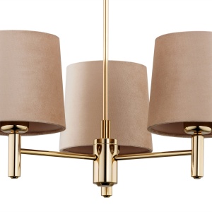Candelabru modern design elegant PONTE 3L bej - Img 3