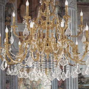 Candelabru XXL 18 brate LUX cu cristale Scholer, Ashford 225420 universul-luminii.ro
