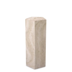 Coloana decorativa design LUX din travertin Cuneo S