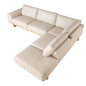 Coltar dreapta LUX design italian Cowhide sand - Img 7