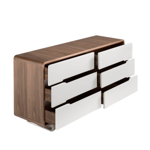 Comoda cu 6 sertare design elegant Bonni - Img 3