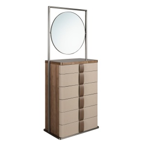 Comoda cu oglinda, sertar cu spatiu pentru ceasuri si bijuterii Chiffonier