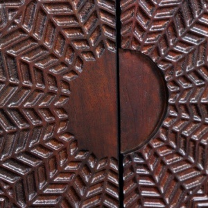 Comoda design Boho Chic Mandala 160cm Mango - Img 2