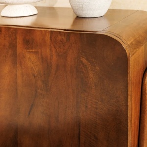 Comoda din lemn de mango maro BRASIL 175cm - Img 8