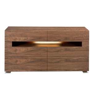 Comoda eleganta design modern cu iluminat LED - Img 4