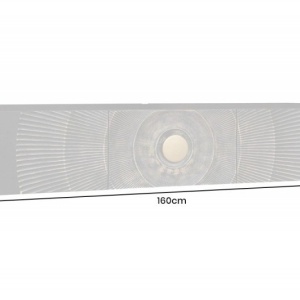 Comoda suspendata design vintage Golden Sunset 160cm - Img 2