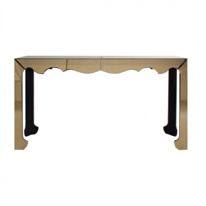 Consola art deco design lux placata cu sticla, Chaussy 23323 VH