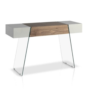 Consola eleganta design LUX Gorgeous, gri perla AC-HC-ST-001