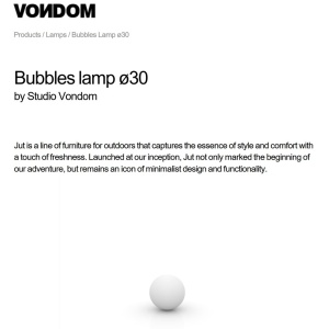 Corp de iluminat LED decorativ exterior Bubbles diametru 30cm 191810 universul-luminii.ro