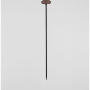 Corp iluminat exterior decorativ cu tarus CAMI H-80cm, ciment rosu - Img 7
