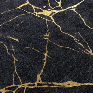 Covor negru cu aspect de marmura MARMOR 160x240cm - Img 5