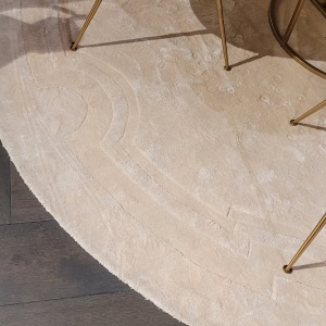 Covor rotund elegant design LUX, Palazzo 280cm - Img 4