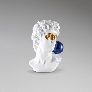 Figurina decorativa BUST DAVID - Img 4