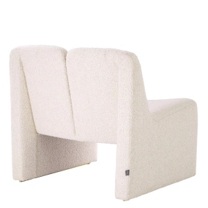 Fotoliu deosebit design LUX Macintosh Bouclé cream - Img 3