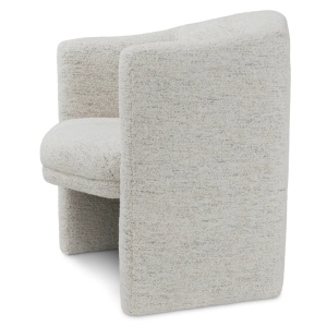 Fotoliu elegant design LUX Watertown, Seashell off white - Img 5
