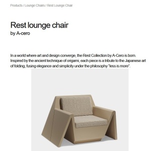 Fotoliu lounge design modern, exterior, interior, REST LOUNGE CHAIR 53001 Vondom - Img 5