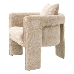 Fotoliu LUX design elegant Toto, Lyssa sand - Img 5