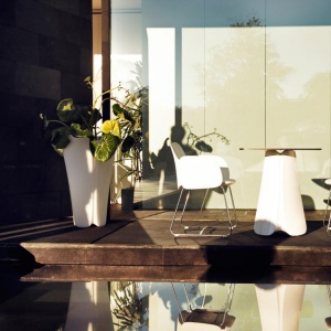 Ghiveci flori / Jardiniera plante de exterior / interior design modern premium PEZZETTINA PLANTER 50x50x85 56009R Vo