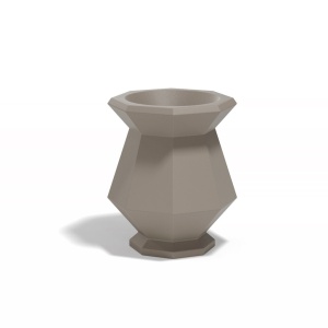 Ghiveci plante design decorativ modern exterior/interior ORIGAMI KASHI 21,8×21,8×25cm