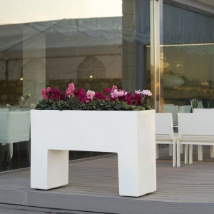 Jardiniera / Ghiveci plante design decorativ modern exterior / interior MURO 120x40x80cm