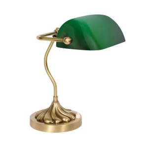 Lampa de birou din alama design clasic Banker