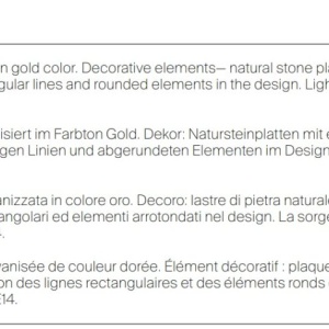 Lampa de masa deosebita design contemporan, neoclasic Marmo 175510 universul-luminii.ro
