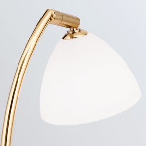 Lampa de masa design modern OPALDESIGN, auriu mat 241370 universul-luminii.ro