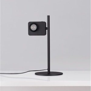 Lampa de masa LED cu spot directionabil stil minimalist KEDROS negru 232660 universul-luminii.ro
