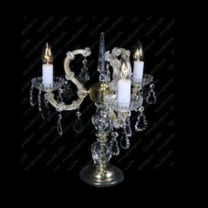 Lampa de masa Maria Theresa, cristal Bohemia S34 001/03/2