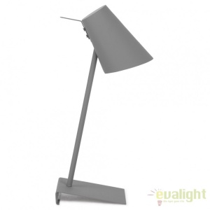 Lampa de masa moderna din metal cauciucat CARDIFF gri CARDIFF/T/DG