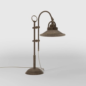 Lampa de masa stil industrial din alama personalizabila Alice - Img 2