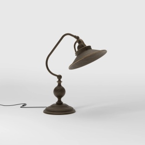 Lampa de masa stil industrial din alama personalizabila Alice - Img 8