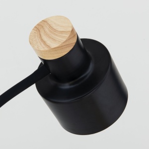 Lampa de podea cu spot directionabil Gili negru mat - Img 2
