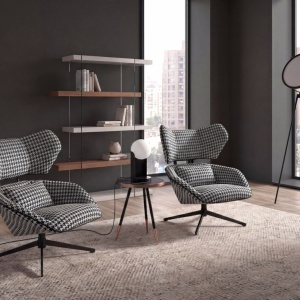 Lampa de podea cu trepied design Modern - Img 3