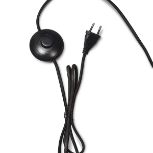 Lampa de podea din bambus Ibiza S 50cm, natur/ negru 151820 universul-luminii.ro