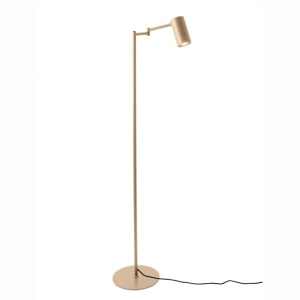 Lampa de podea din metal cu brat articulat Bilbao bej