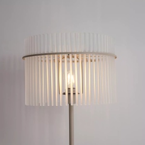 Lampa de podea metal sand, tije din sticla Swizzle - Img 4