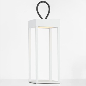 Lampa decorativa de exterior LED portabila LUCIA alb 233330 universul-luminii.ro