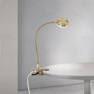 Lampa LED cu clips design modern Mira LA 4-1134/1 Patina OR