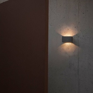 Lampa LED exterior iluminat ambiental IP55 GLINT 3000K gri - Img 2