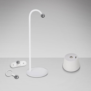 Lampa LED portabila exterior/interior IP54 Cuco alba 233380 universul-luminii.ro