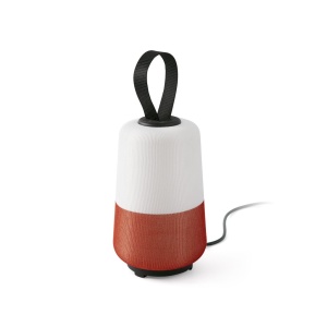Lampa portabila exterior IP54 MUNA alb/orange - Img 2