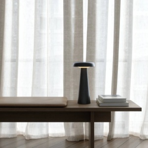 Lampa portabila LED exterior design modern, 3-step MOODMAKER, IP54, Arcello antracit 118090 universul-luminii.ro