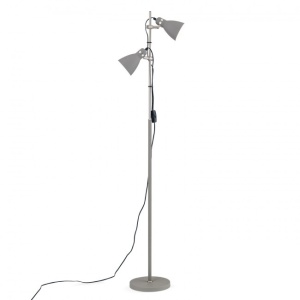 Lampadar cu 2 spoturi directionabile SCHOOL gri 99410 universul-luminii.ro