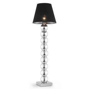 Lampadar de podea modern design elegant FUDZI negru/alb - Img 1